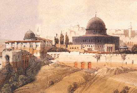 Old Picture of the holy city